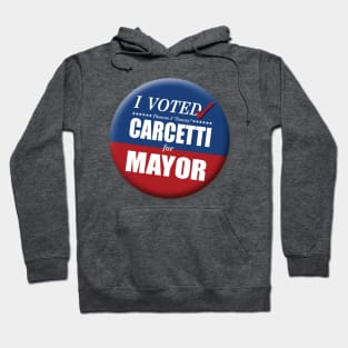 I Voted Carcetti for Mayor (pin) - "The Wire" Hoodie